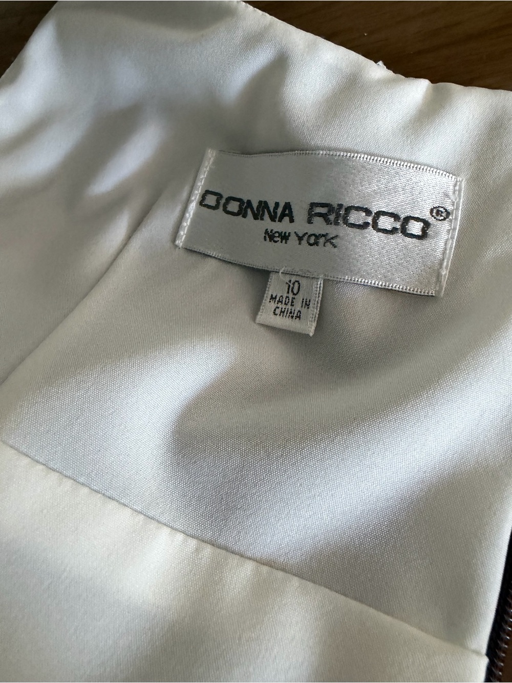 Timeless Charm Vintage Inspired Donna Ricco Polka Dot Corset-Waist Midi Dress - Picture 8 of 10